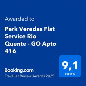 Park Veredas Flat Service Rio Quente - GO Apto 416